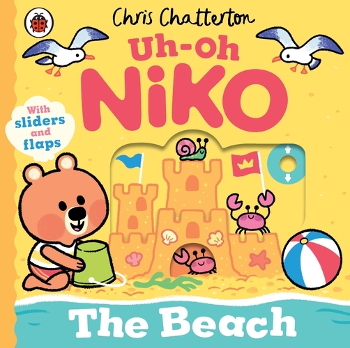 Book cover of Uh-Oh, Niko: The Beach by Chris Chatterton