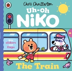 Book cover of Uh-Oh, Niko: Train by Chris Chatterton