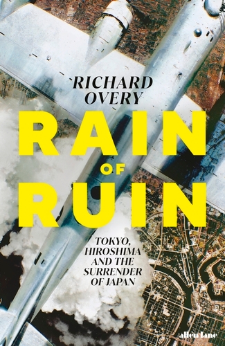 Book cover of Rain of Ruin by Richard Overy