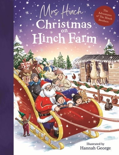 Book cover of Christmas on Hinch Farm by Mrs Hinch