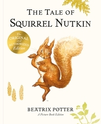 Book cover of The Tale of Squirrel Nutkin Picture Book by Beatrix Potter