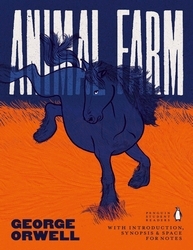 Book cover of Animal Farm by George Orwell
