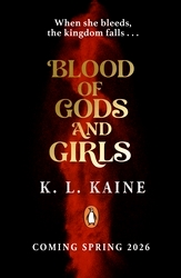 Book cover of Blood of Gods and Girls by Katja Kaine