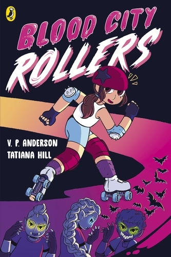 Book cover of Blood City Rollers by V.P. Anderson