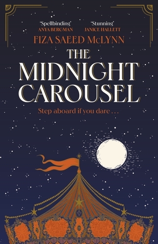 Book cover of The Midnight Carousel by Fiza Saeed McLynn
