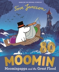 Book cover of Moominpappa and the Great Flood by Tove Jansson