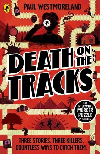 Book cover of Death on the Tracks by Paul Westmoreland