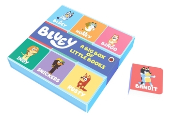 Book cover of Bluey: Big Box of Little Books by Bluey