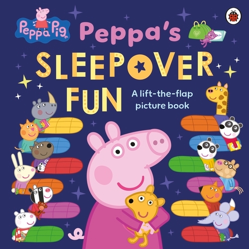 Book cover of Peppa Pig: Peppa's Sleepover Fun by Peppa Pig