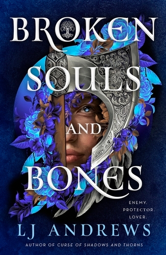 Book cover of Broken Souls and Bones by LJ Andrews