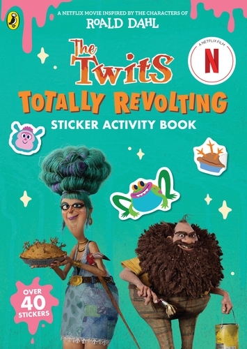 Book cover of The Twits: Sticker Activity Book by Roald Dahl