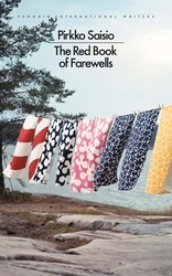 Book cover of The Red Book of Farewells by Pirkko Saisio
