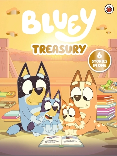 Book cover of Bluey: Treasury by Bluey