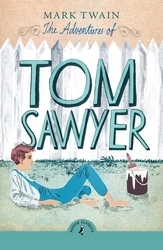 Book cover of The Adventures of Tom Sawyer by Mark Twain
