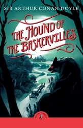 Book cover of The Hound of the Baskervilles by Arthur Conan Doyle