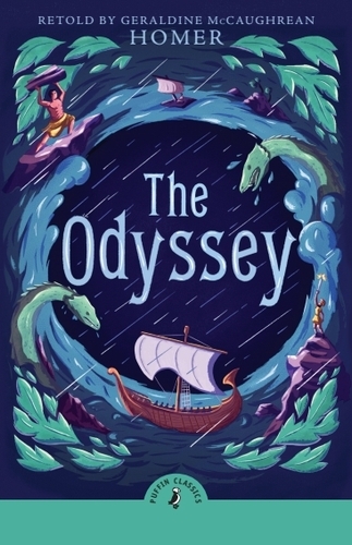 Book cover of The Odyssey by Geraldine McCaughrean