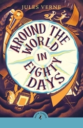 Book cover of Around the World in Eighty Days by Jules Verne