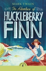 Book cover of The Adventures of Huckleberry Finn by Mark Twain