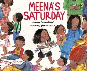 Book cover of Meena's Saturday by Kusum Mepani