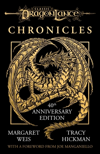 Book cover of Dragonlance Chronicles by Margaret Weis, Tracy Hickman