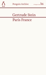 Book cover of Paris France by Gertrude Stein