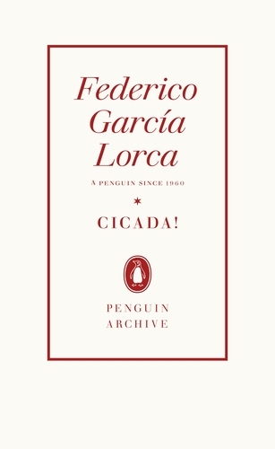 Book cover of Cicada! by Federico García Lorca