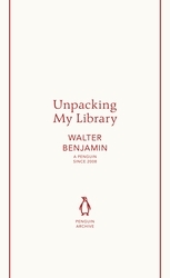 Book cover of Unpacking My Library by Walter Benjamin