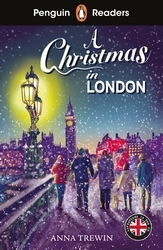 Book cover of Penguin Readers Level 1: A Christmas in London (ELT Graded Reader) by Anna Trewin