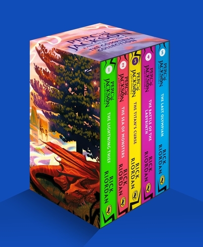 Book cover of Percy Jackson and the Olympians Boxset by Rick Riordan