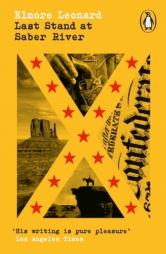 Book cover of Last Stand at Saber River by Elmore Leonard