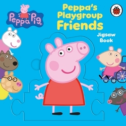 Book cover of Peppa Pig: Peppa's Playgroup Friends Jigsaw Book by Peppa Pig