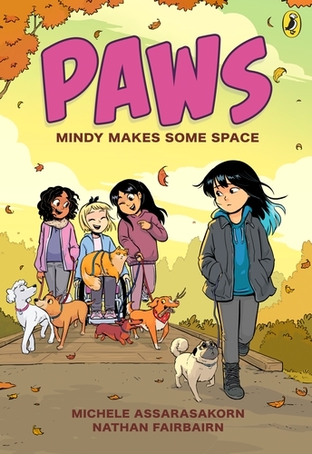 Book cover of PAWS: Mindy Makes Some Space by Nathan Fairbairn