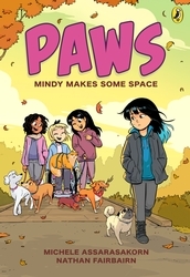 Book cover of PAWS: Mindy Makes Some Space by Nathan Fairbairn