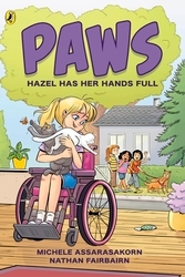 Book cover of PAWS: Hazel Has Her Hands Full by Nathan Fairbairn