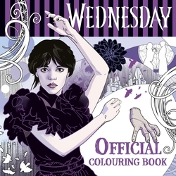 Book cover of Wednesday: Official Colouring Book by Wednesday