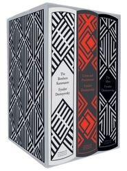 Book cover of Fyodor Dostoyevsky Boxed Set: Crime and Punishment, The Idiot, The Brothers Karamazov by Fyodor Dostoyevsky