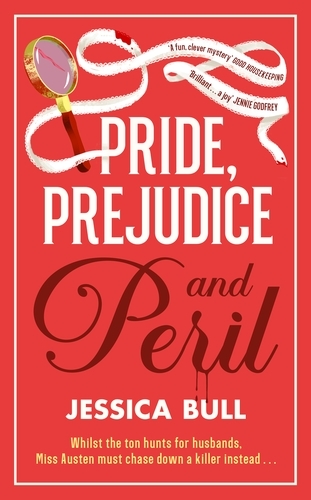 Book cover of Pride, Prejudice and Peril by Jessica Bull