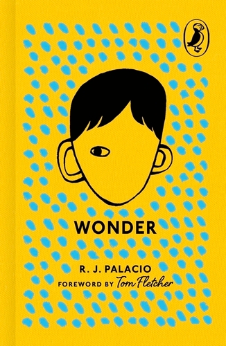 Book cover of Wonder by R J Palacio