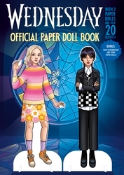 Book cover of Wednesday: The Official Paper Doll Book by Wednesday