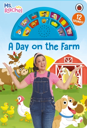 Book cover of Ms Rachel: A Day on the Farm by Ms Rachel, Mr Aron