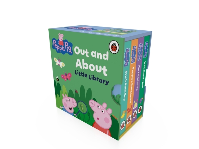 Book cover of Peppa Pig: Out and About Little Library by Peppa Pig