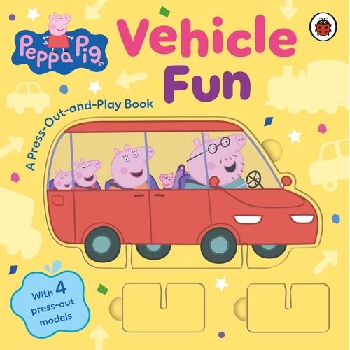 Book cover of Peppa Pig: Vehicle Fun by Peppa Pig