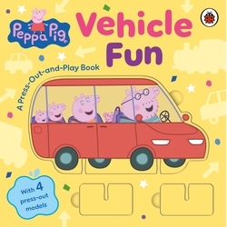 Book cover of Peppa Pig: Vehicle Fun by Peppa Pig