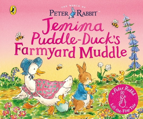 Book cover of The World of Peter Rabbit: Jemima Puddle-Duck’s Farmyard Muddle by Beatrix Potter