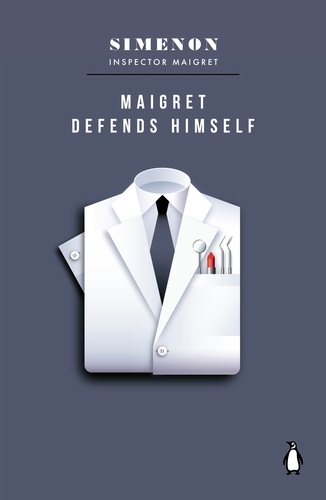 Book cover of Maigret Defends Himself by Georges Simenon