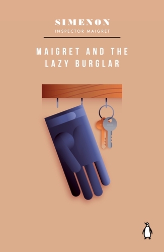 Book cover of Maigret and the Lazy Burglar by Georges Simenon