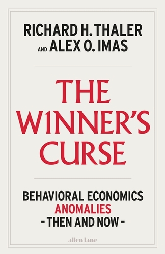 Book cover of The Winner's Curse by Richard H. Thaler, Alex O. Imas