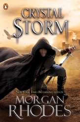 Book cover of Crystal Storm by Morgan Rhodes
