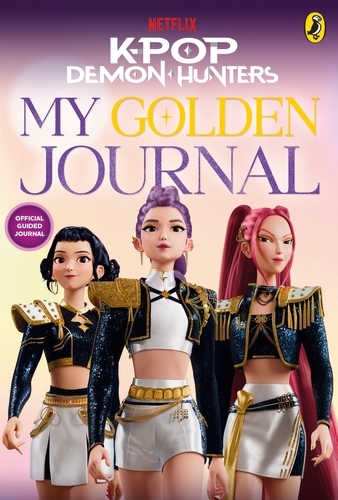 Book cover of KPop Demon Hunters: My Golden Journal