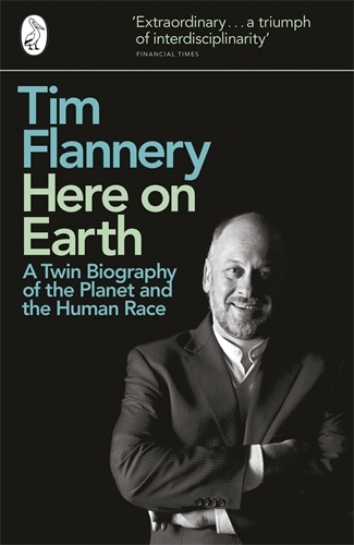 Book cover of Here on Earth by Tim Flannery